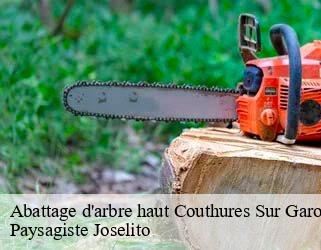 Abattage d'arbre haut  couthures-sur-garonne-47200 Paysagiste Joselito
