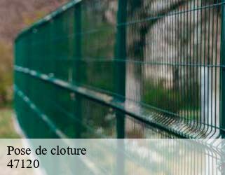 Pose de cloture 47120