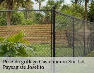 Pose de grillage  castelmoron-sur-lot-47260 Paysagiste Joselito