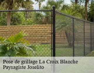 Pose de grillage  la-croix-blanche-47340 Paysagiste Joselito